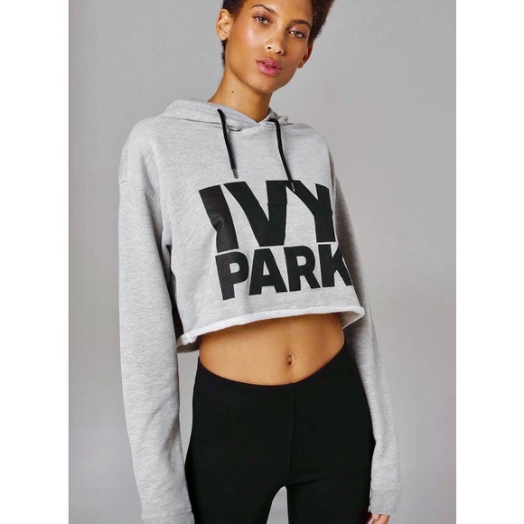 ivy park crop hoodie